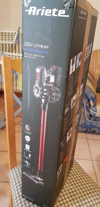 Scopa Elettrica Senza Filo Ariete 22V Lithium