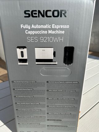 Cafetera Superautomática Sencor SES 9210WH