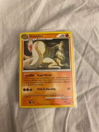 Carta Pokémon Ninetales