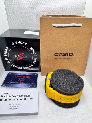 Reloj Casio G-Shock Amarillo y Negro