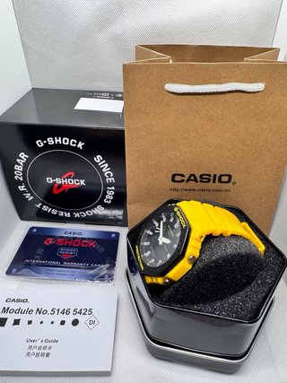 Reloj Casio G-Shock Amarillo y Negro
