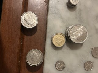 Lote de Monedas Antiguas Variadas