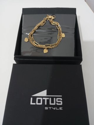 Pulsera Lotus Style Dorada
