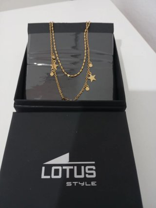 Gargantilla Lotus Style Dorada