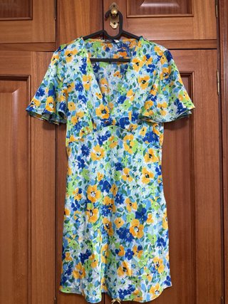 Vestido de Flores Talla M