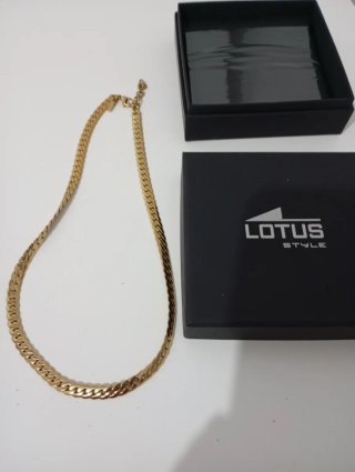 Gargantilla Lotus Style Dorada