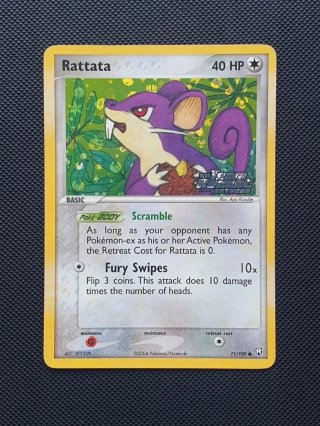 Pokémon Rattata Reverse holo - Team Rocket Return