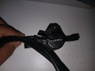 Freno delantero y trasero bici