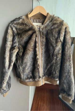 Chaqueta de pelo Hollister