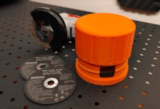 Estuche Disco Corte 76mm / Soporte Discos 3 Pulg