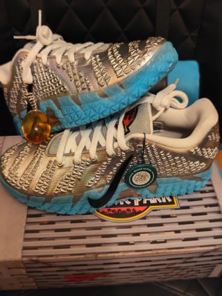 Zapatillas Nike Ja 3 Jurassic Park metallic