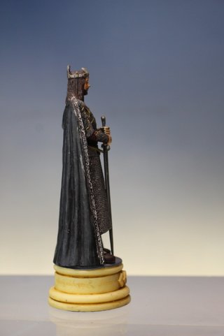 Aragorn, El Señor de los Anillos. Figura ajedrez de Eaglemoss.