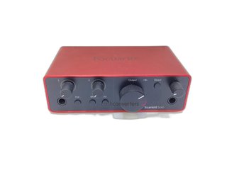 tarjeta sonido focusrite scarlett solo