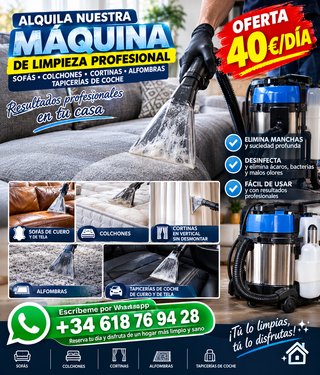 LIMPIEZA DE SOFÁS A DOMICILIO