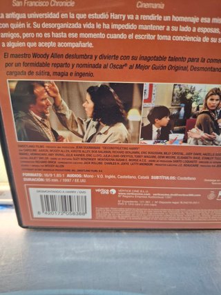 Dvd, Desmontando a harry