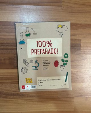 100% vida: ciências naturais, 6º ano: caderno d...
