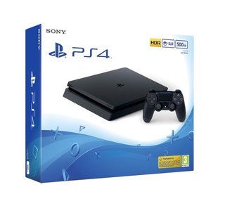 Consola Sony PS4 Slim 500GB Nera Sigillata