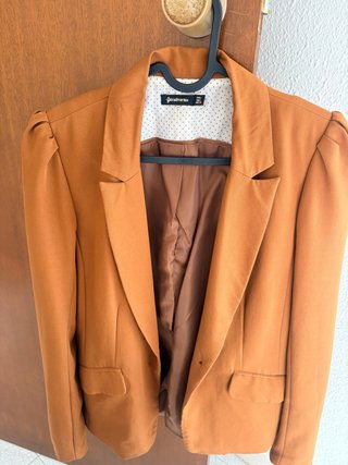Chaqueta Stradivarius naranja Talla M