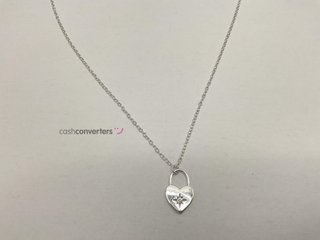 collar plata 925mm con piedra con circonita 20 1.5cm