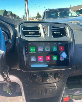 Rádio Dacia logan/Sandero Android + GPS + Carplay
