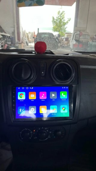 Rádio Dacia logan/Sandero Android + GPS + Carplay