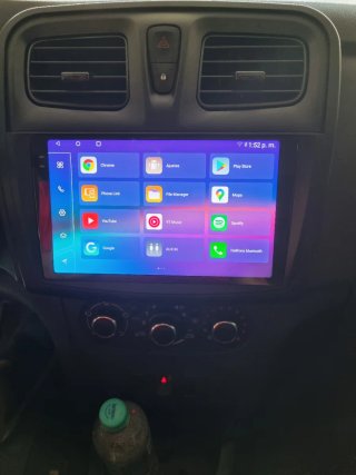 Rádio Dacia logan/Sandero Android + GPS + Carplay