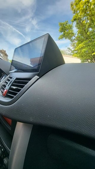 Rádio Peugeot 207 Android + GPS + Carplay sem fios