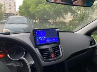 Rádio Peugeot 207 Android + GPS + Carplay sem fios