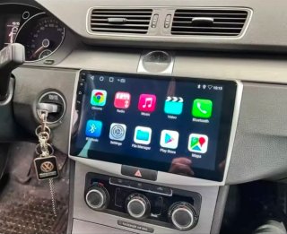 Rádio VW Passat B6 B7 Android + GPS + Carplay