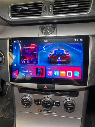 Rádio VW Passat B6 B7 Android + GPS + Carplay
