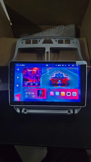 Rádio Peugeot 307 Android + GPS + Carplay sem fios
