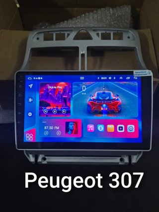 Rádio Peugeot 307 Android + GPS + Carplay sem fios