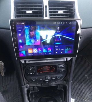 Rádio Peugeot 307 Android + GPS + Carplay sem fios