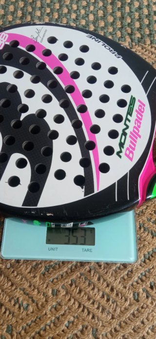 Pala de pádel Bullpadel Montes Proline 38