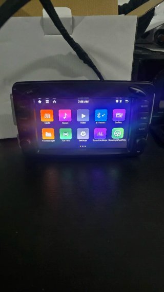 Rádio Mercedes W203/W209 Android + GPS + Carplay