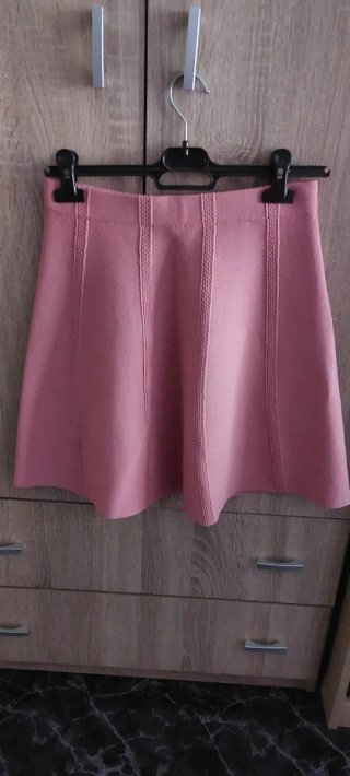 Falda Zara Rosa Talla S