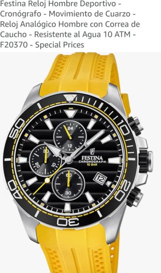 Reloj Festina Hombre Cronógrafo