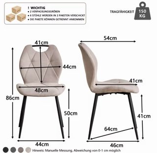 Set de 4 Sillas de Comedor