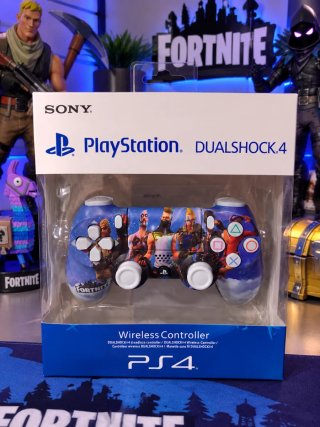 Mando PS4 Fortnite Edición Nieve