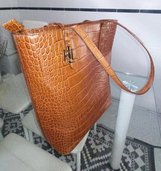 Bolso Tote Ralph Lauren Genuino muy poco uso