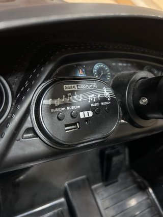 Coche Eléctrico Infantil Mercedes Negro