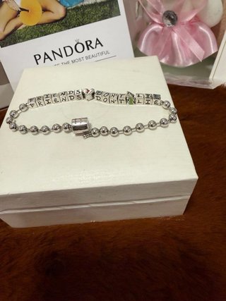 Pulsera Pandora Plata Cuentas Friends