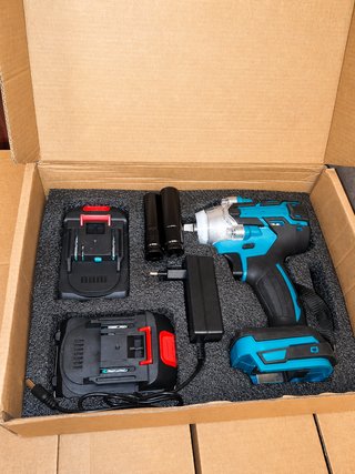 Taladro de Impacto + 2 Baterías 6000mAh NUEVO