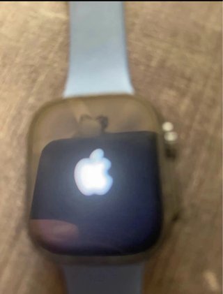 Smartwatch con correa azul