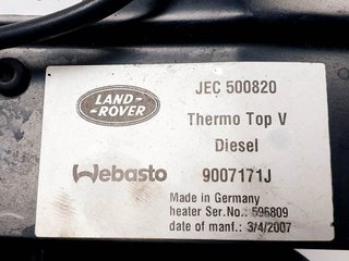MOTOR CALEFACCION LAND ROVER LAND ROVER RANGE ROVER SPORT (L320) 2005-2009