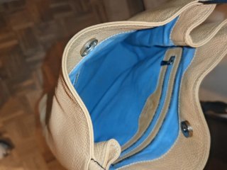 Bolso de Piel Beige