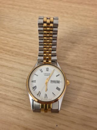 Orologio Citizen Quartz Bicolor Day-Date 35mm