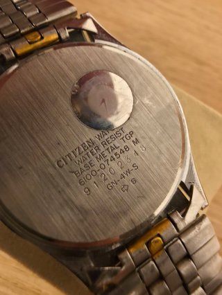 Orologio Citizen Quartz Bicolor Day-Date 35mm