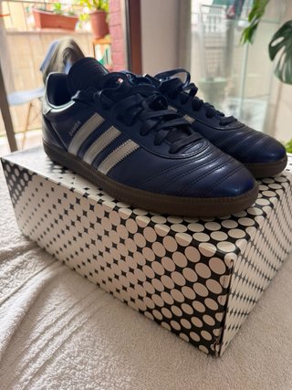 Adidas Samba Azul Marino/Negro Talla 43.5