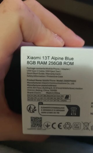 Xiaomi 13T 256GB Blu